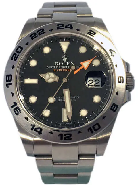 Rolex Explorer II 42 mm Edelstahl Ref. 216570 aus 2012