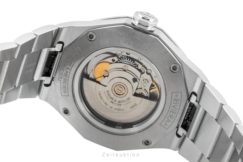 Baume & Mercier Riviera steel automatic men's watch M0A10622 65901 [2505724]