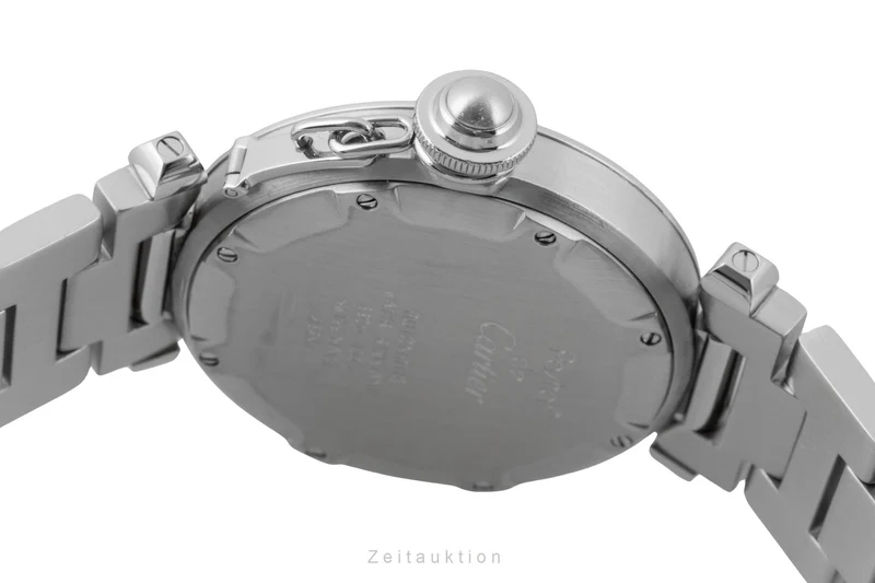Cartier Pasha steel automatic men's watch W31023M7 [2505862]