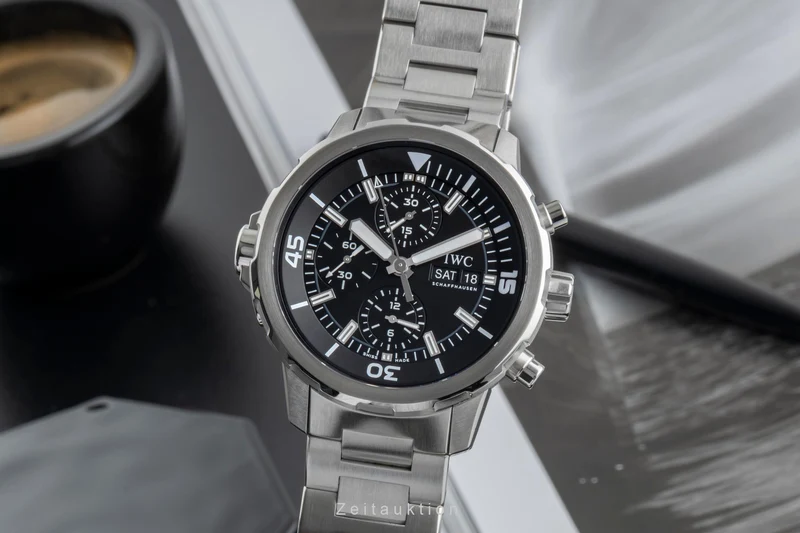 IWC Aquatimer chronograph steel automatic men's watch IW376804 LP: 8800EUR [2505585]