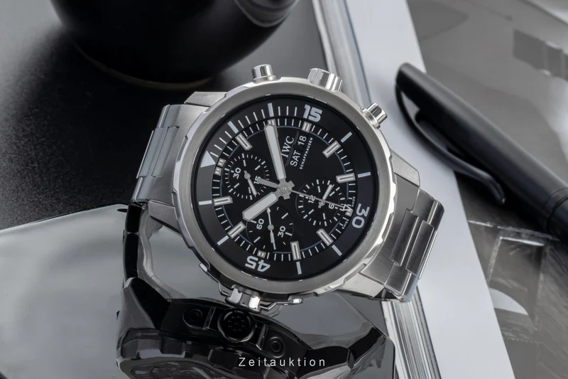 IWC Aquatimer chronograph steel automatic men's watch IW376804 LP: 8800EUR [2505585]