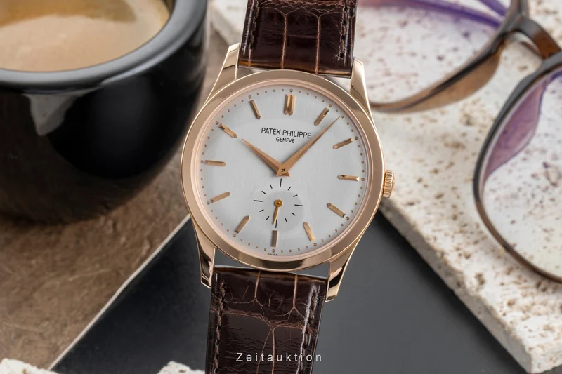 Patek Philippe Calatrava 18 ct red gold manual winding men's watch 5196R-001 [2506655]