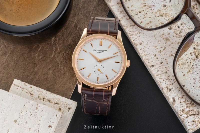 Patek Philippe Calatrava 18 ct red gold manual winding men's watch 5196R-001 [2506655]