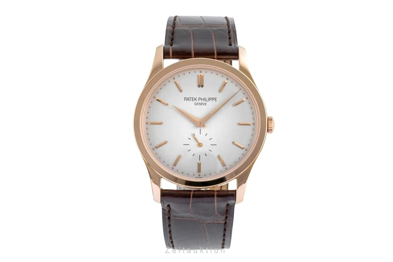 Patek Philippe Calatrava 18 ct red gold manual winding men's watch 5196R-001 [2506655]