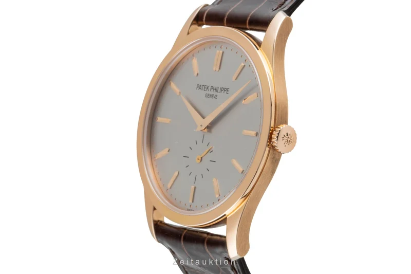 Patek Philippe Calatrava 18 ct red gold manual winding men's watch 5196R-001 [2506655]