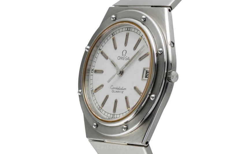 Omega Constellation steel quartz men's watch 196.0147 396.0879 Vintage [2502404]
