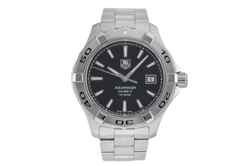 Tag Heuer Aquaracer steel automatic men's watch WAP2010 LP: 4300EUR [2505638]