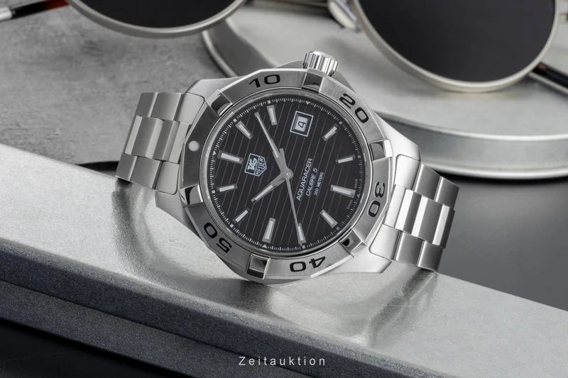 Tag Heuer Aquaracer steel automatic men's watch WAP2010 LP: 4300EUR [2505638]