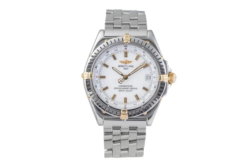 Breitling Wings steel / gold automatic men's watch B10350 [2506062]