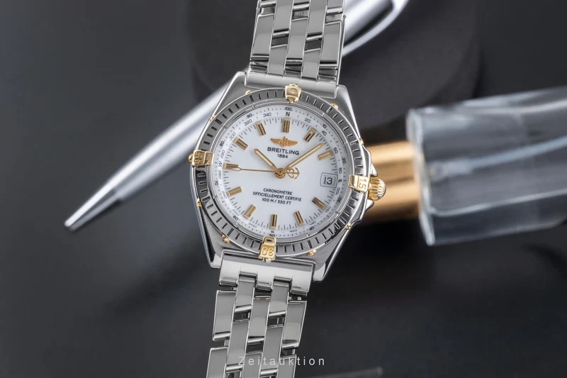 Breitling Wings steel / gold automatic men's watch B10350 [2506062]