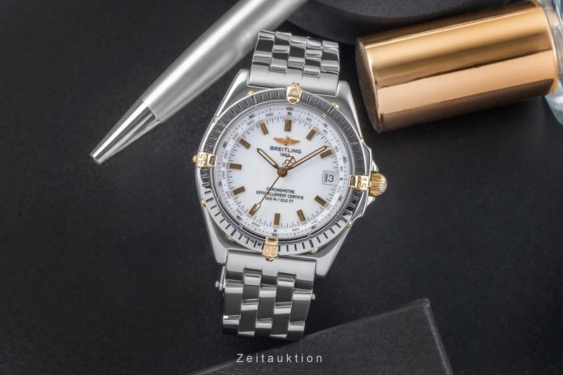 Breitling Wings steel / gold automatic men's watch B10350 [2506062]