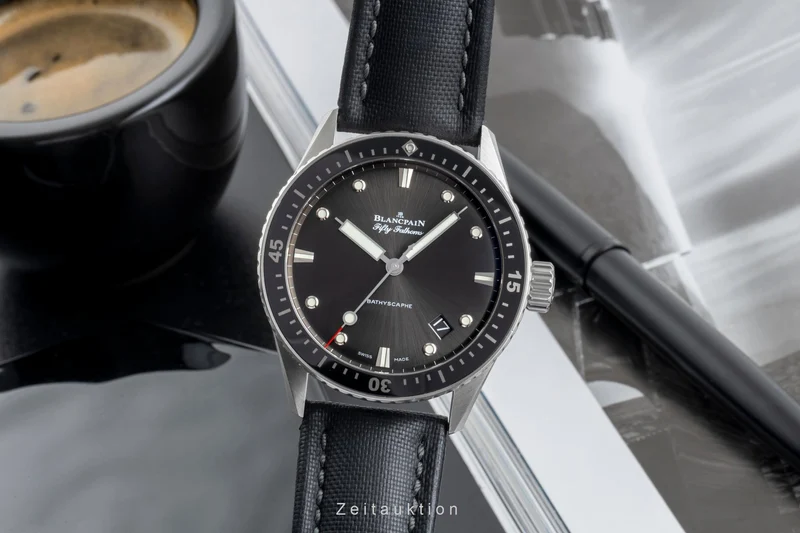 Blancpain Fifty Fathoms steel automatic men's watch 5000-1110-B52A LP: 12050EUR [2506458]