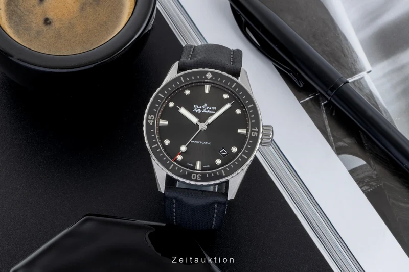 Blancpain Fifty Fathoms steel automatic men's watch 5000-1110-B52A LP: 12050EUR [2506458]