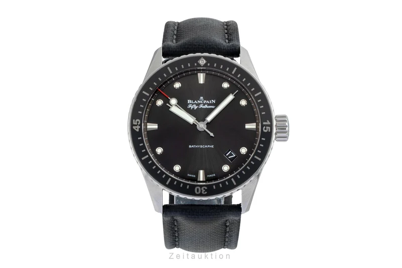 Blancpain Fifty Fathoms steel automatic men's watch 5000-1110-B52A LP: 12050EUR [2506458]