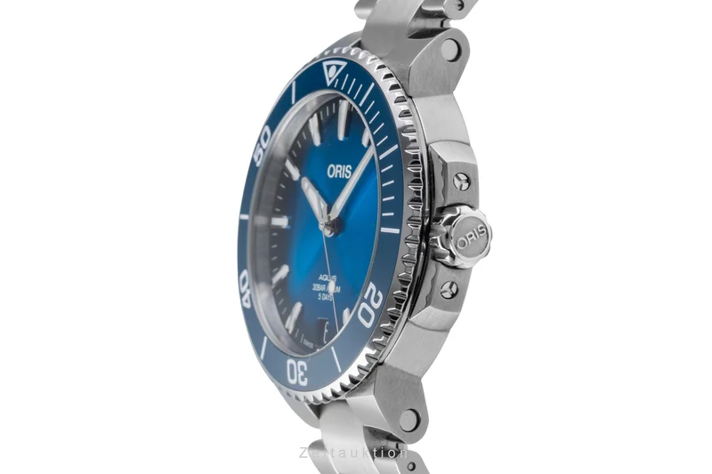 Oris Aquis Date steel automatic men's watch 01 400 7769 4135-07 8 22 09PEB LP: 3500EUR [2506299]