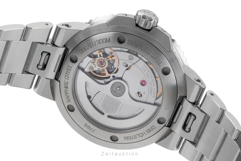 Oris Aquis Date steel automatic men's watch 01 400 7769 4135-07 8 22 09PEB LP: 3500EUR [2506299]