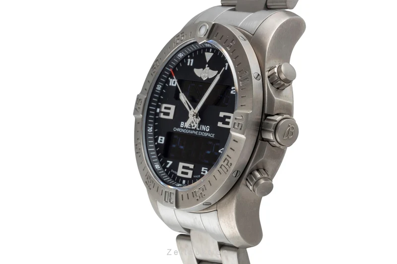 Breitling Exospace chronograph titanium quartz men's watch EB5510H1/BE79 [2505980]