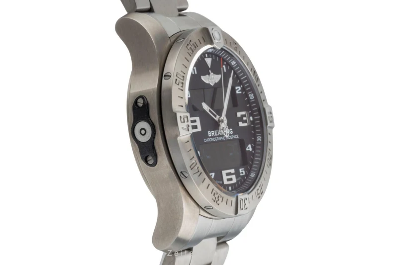 Breitling Exospace chronograph titanium quartz men's watch EB5510H1/BE79 [2505980]