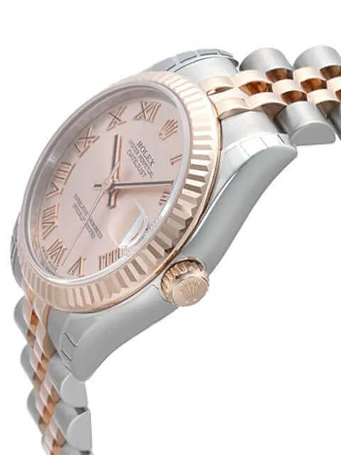 Rolex Datejust Medium 31 Edelstahl Roségold 178271 Pink R Jubile
