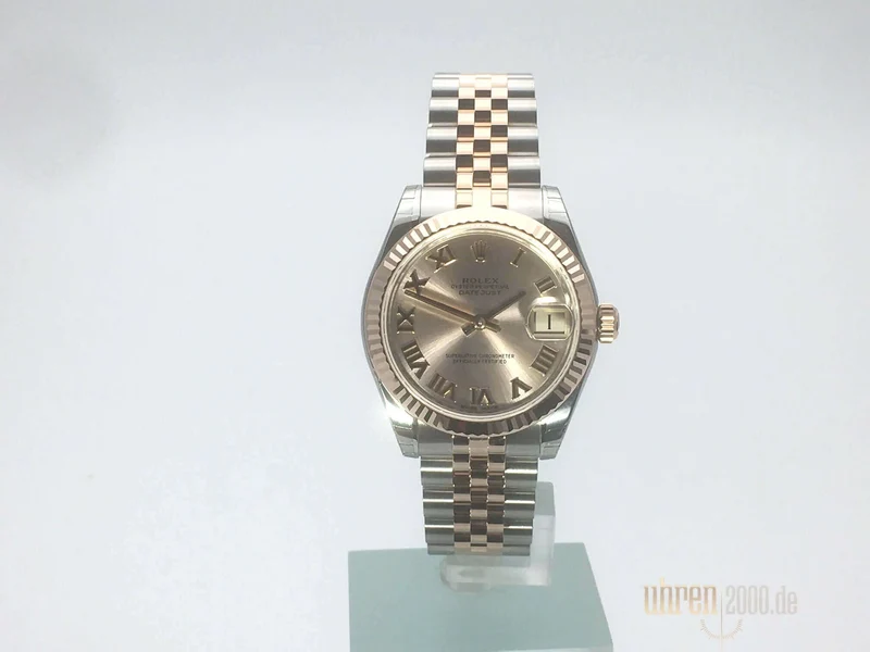 Rolex Datejust Medium 31 Edelstahl Roségold 178271 Pink R Jubile