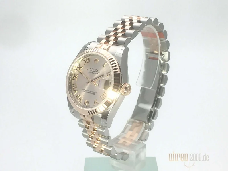 Rolex Datejust Medium 31 Edelstahl Roségold 178271 Pink R Jubile