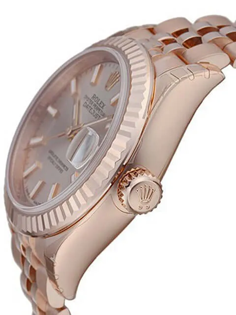 Rolex Lady-Datejust 28 18 kt Everose-Gold 279175 Pink Jubile