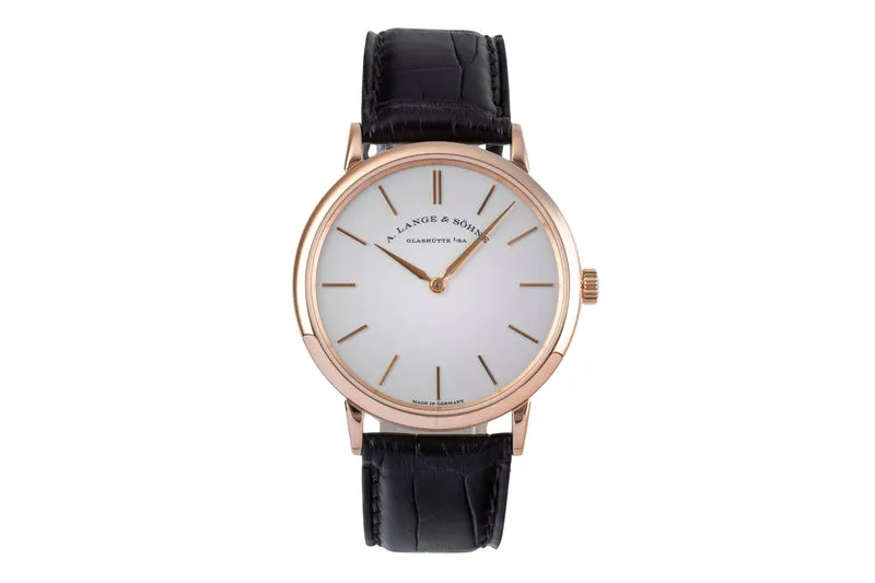A. Lange & Söhne Saxonia 18 ct red gold manual winding men's watch 201.033 [2504808]