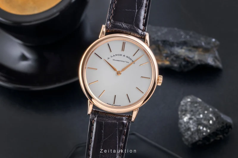 A. Lange & Söhne Saxonia 18 ct red gold manual winding men's watch 201.033 [2504808]