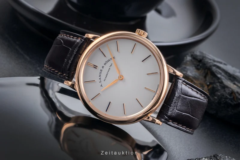 A. Lange & Söhne Saxonia 18 ct red gold manual winding men's watch 201.033 [2504808]
