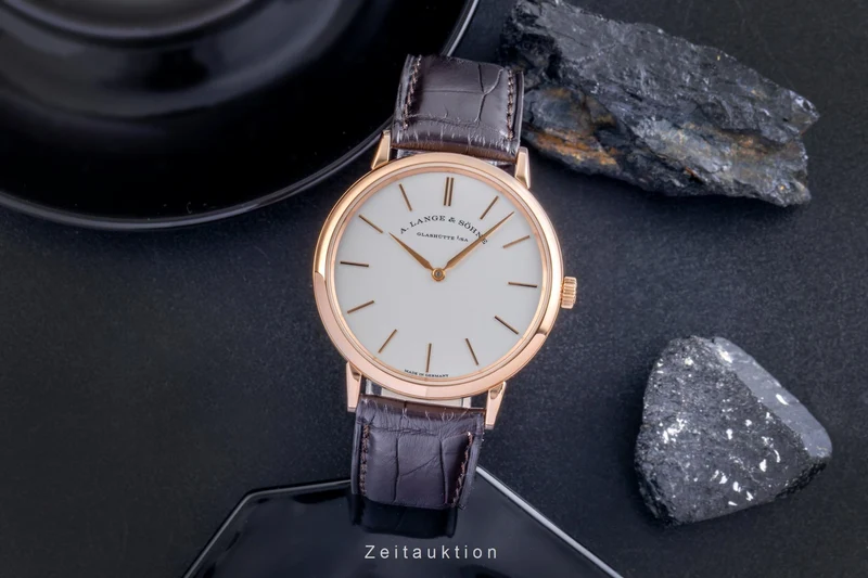 A. Lange & Söhne Saxonia 18 ct red gold manual winding men's watch 201.033 [2504808]