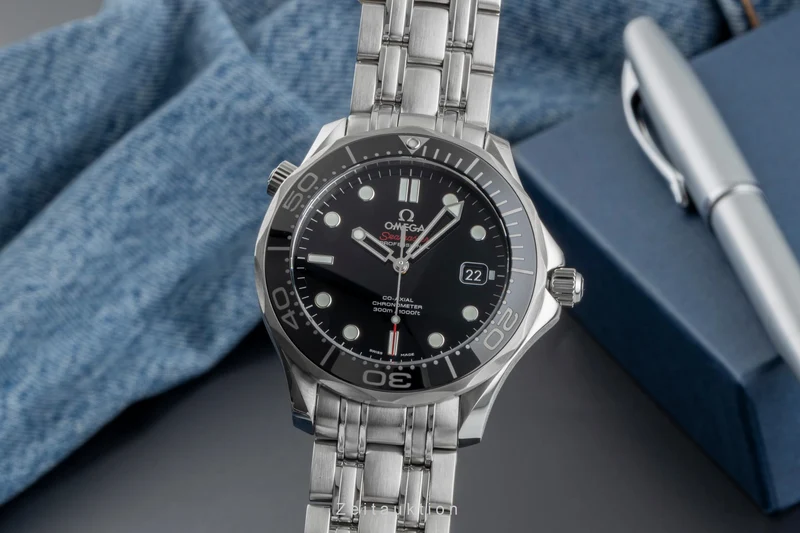 Omega Seamaster steel automatic men's watch 212.30.41.20.01.003 LP: 6500EUR [2505034]