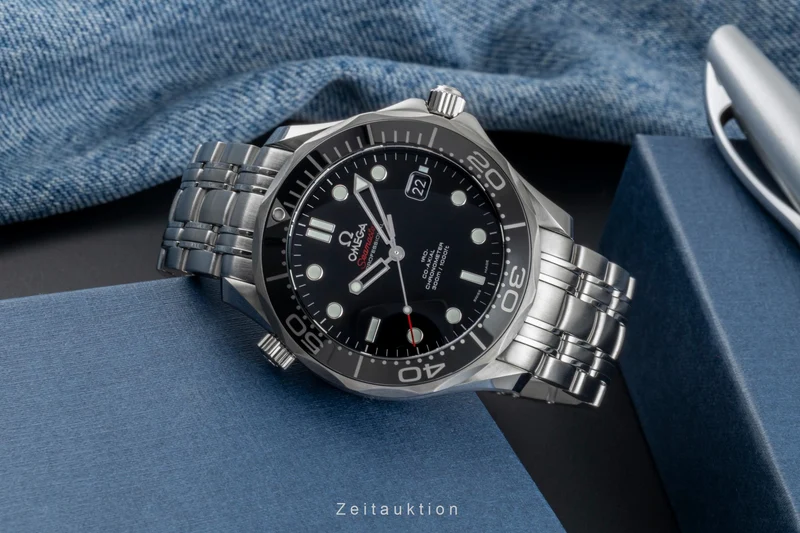 Omega Seamaster steel automatic men's watch 212.30.41.20.01.003 LP: 6500EUR [2505034]
