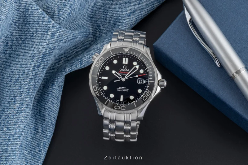 Omega Seamaster steel automatic men's watch 212.30.41.20.01.003 LP: 6500EUR [2505034]