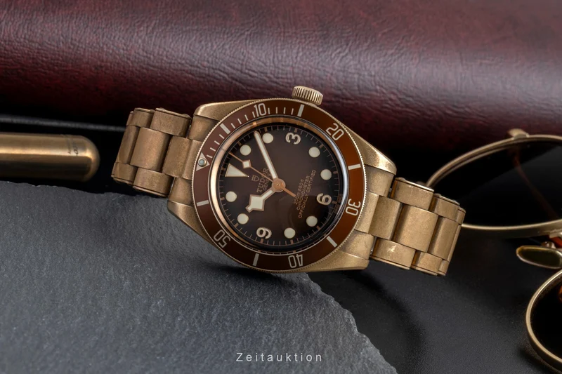 Tudor Black Bay bronze automatic men's watch 79012M [2505413]