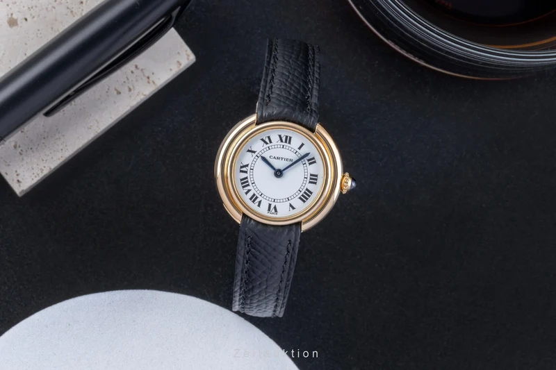Cartier Vendome 18 ct gold manual winding women's watch 6708 Vintage [2505833]