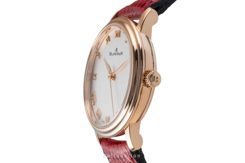Blancpain Villeret 18 ct red gold automatic women's watch 6104-3642-55A [2505087]