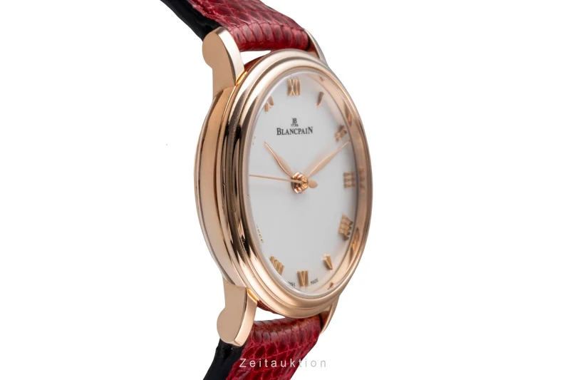 Blancpain Villeret 18 ct red gold automatic women's watch 6104-3642-55A [2505087]