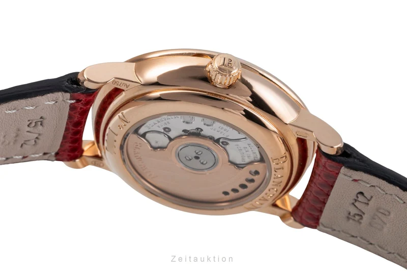 Blancpain Villeret 18 ct red gold automatic women's watch 6104-3642-55A [2505087]