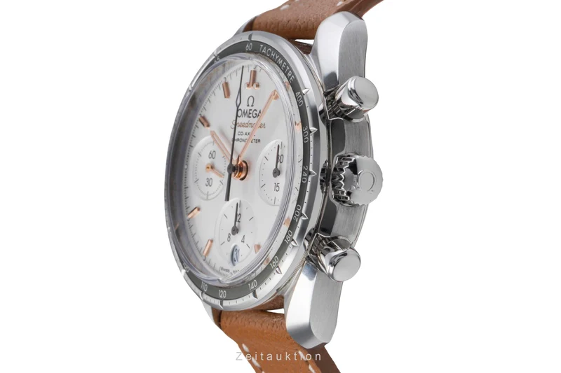 Omega Speedmaster chronograph steel automatic men's watch 324.32.38.50.02.001 LP: 5700EUR [2506040]