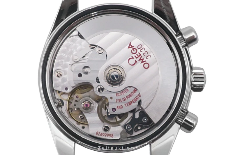 Omega Speedmaster chronograph steel automatic men's watch 324.32.38.50.02.001 LP: 5700EUR [2506040]