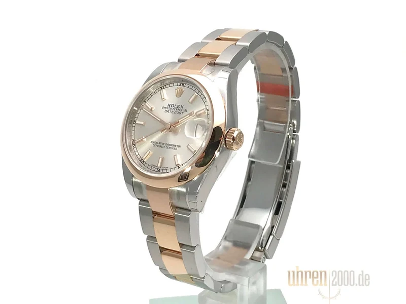 Rolex Datejust 31 Edelstahl Roségold 178241 Silber