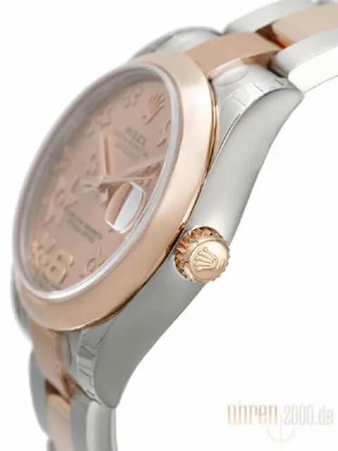 Rolex Datejust 31 Edelstahl Roségold 178241 Pink Floral