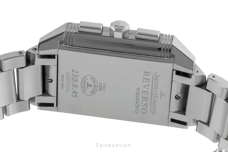 Jaeger LeCoultre Reverso chronograph steel automatic men's watch Q7018120 , 230.8.45 [2503755]