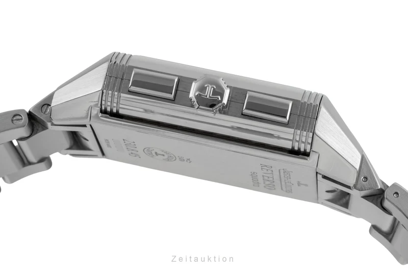 Jaeger LeCoultre Reverso chronograph steel automatic men's watch Q7018120 , 230.8.45 [2503755]