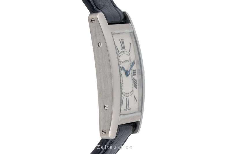 Cartier Tank Américaine 18 ct white gold quartz women's watch W2601956 [2505568]