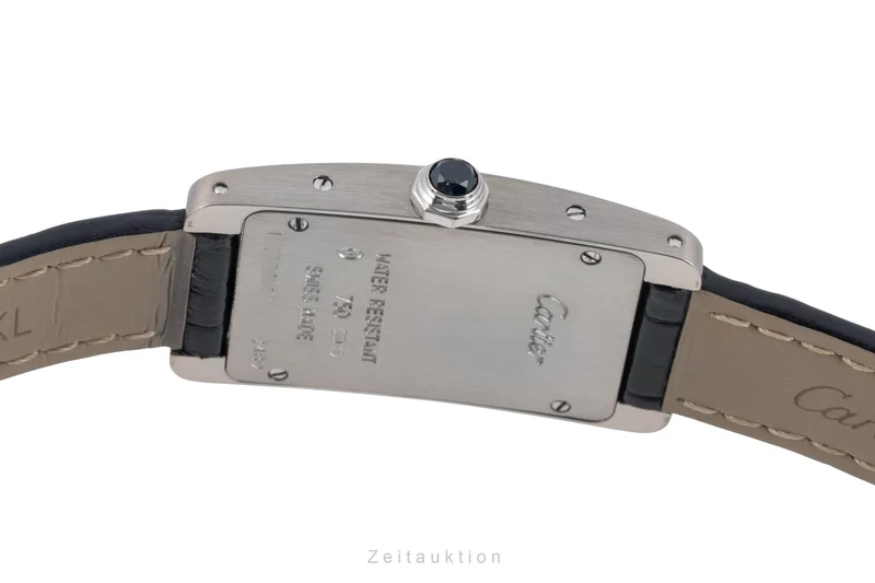 Cartier Tank Américaine 18 ct white gold quartz women's watch W2601956 [2505568]