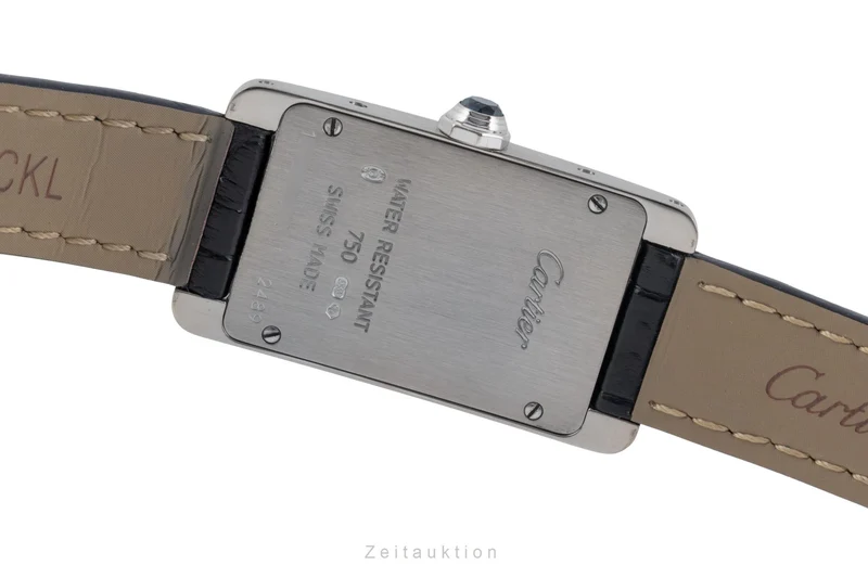 Cartier Tank Américaine 18 ct white gold quartz women's watch W2601956 [2505568]