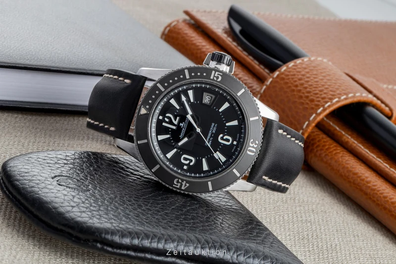 Jaeger LeCoultre Master Compressor steel automatic men's watch Q2018470, 162.8.37 Limited [2504109]