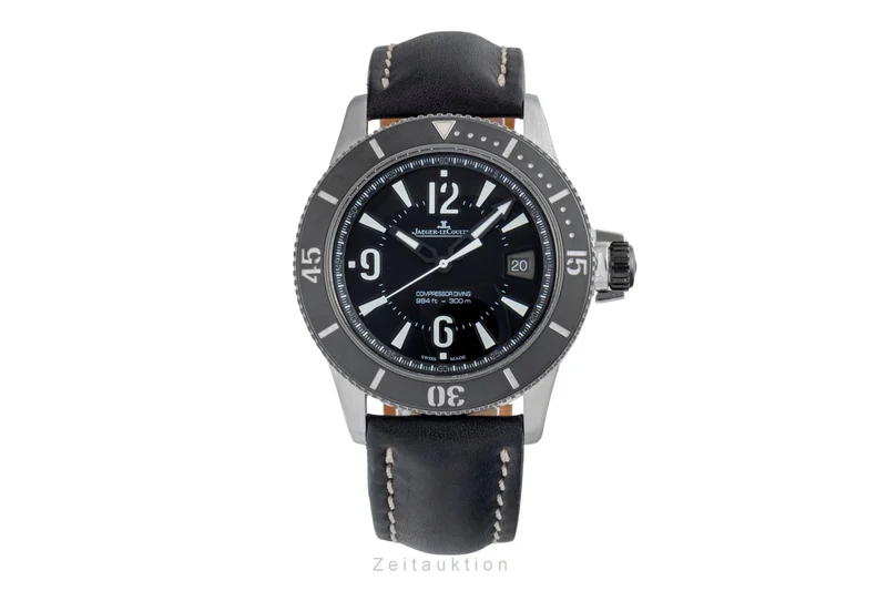 Jaeger LeCoultre Master Compressor steel automatic men's watch Q2018470, 162.8.37 Limited [2504109]