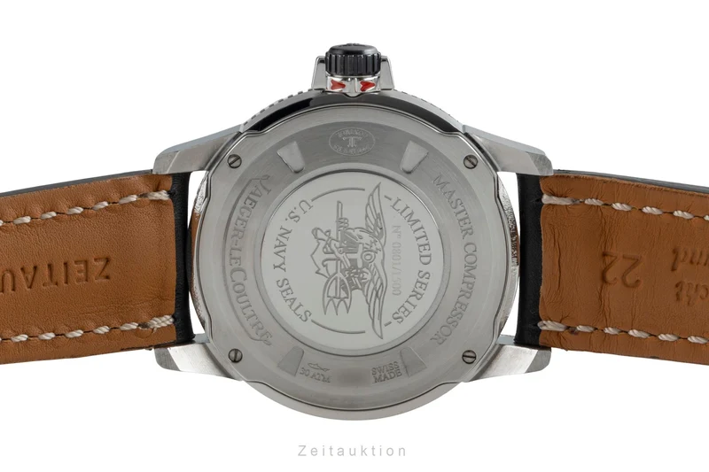 Jaeger LeCoultre Master Compressor steel automatic men's watch Q2018470, 162.8.37 Limited [2504109]